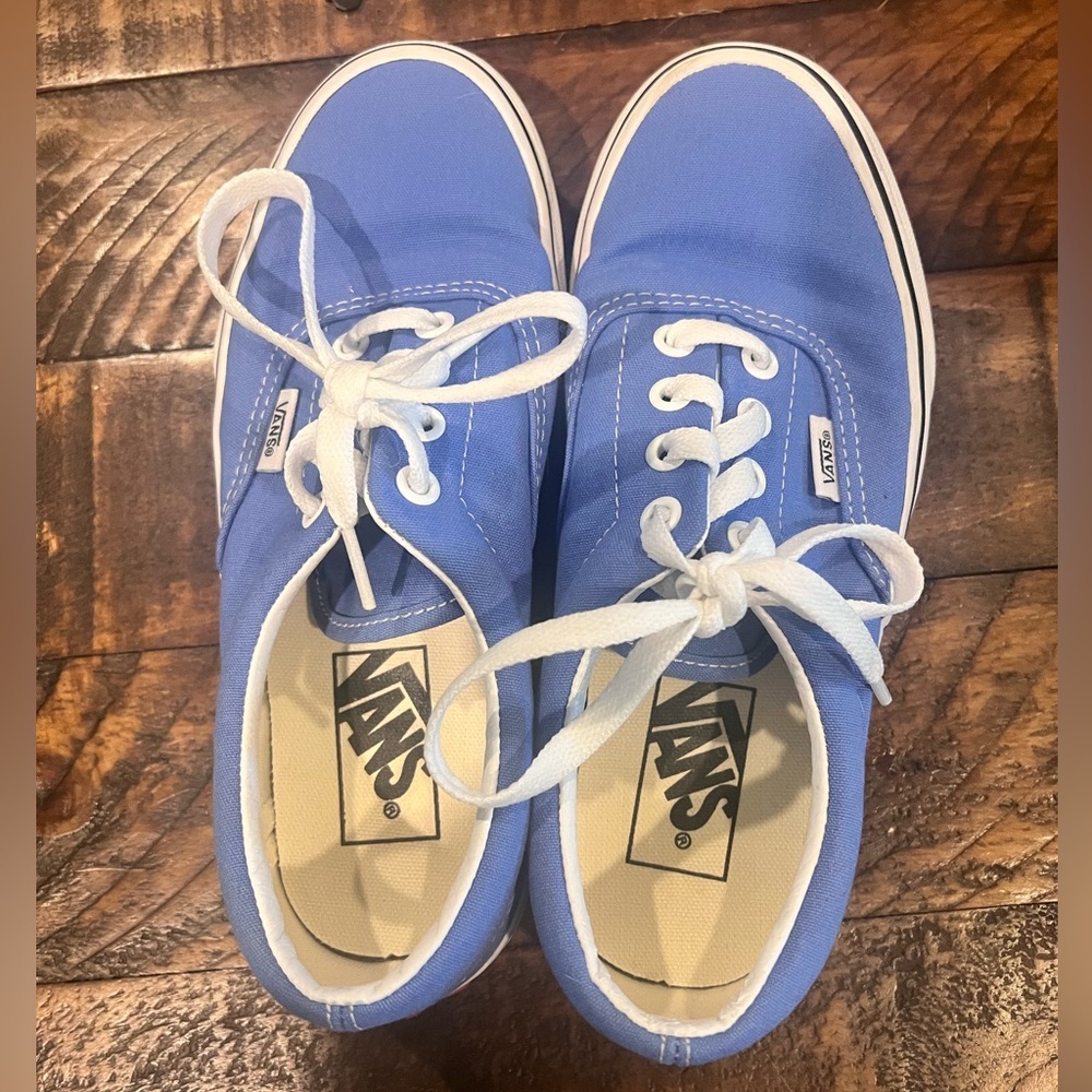 Vans Blue Sneakers Classic Style Low-Top